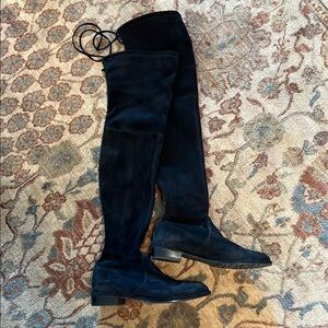 Stuart Weitzman Black Over the Knee Boots